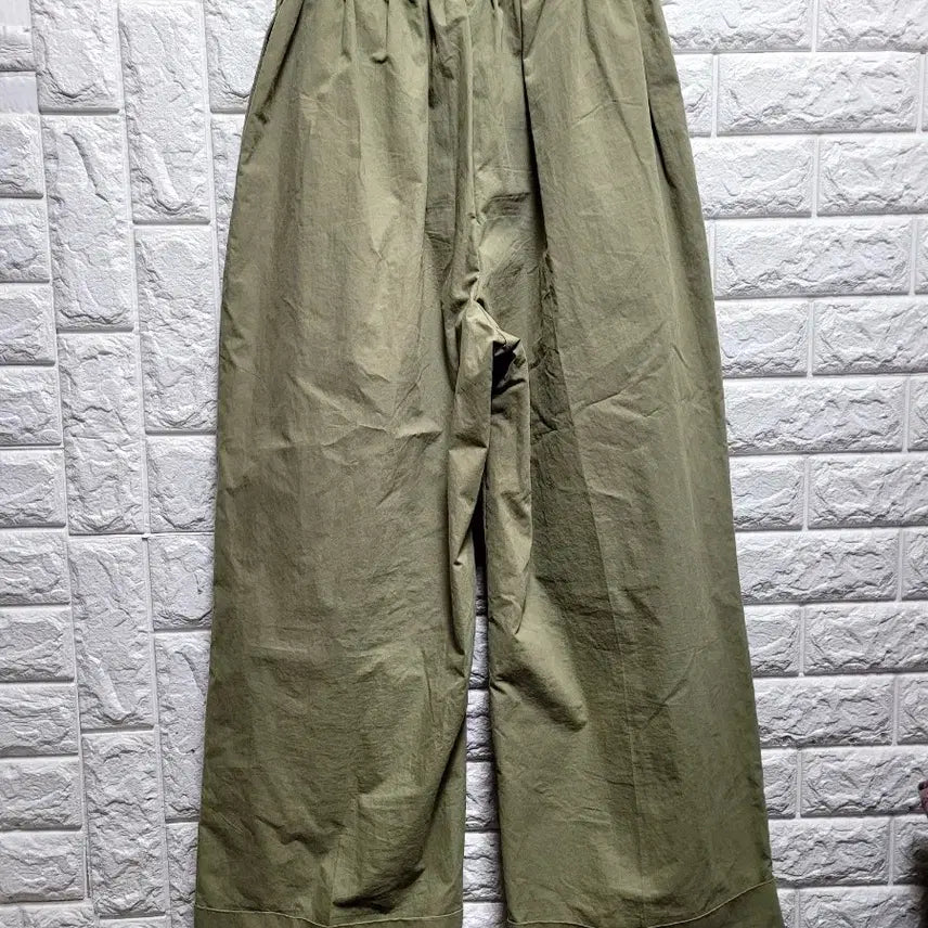 [BUNJANG] Wide Pleated Cotton Pants / 면 앞주름  와이드 팬츠