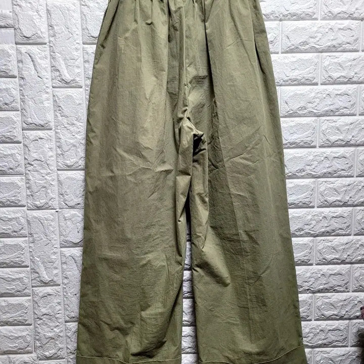 [BUNJANG] Wide Pleated Cotton Pants / 면 앞주름  와이드 팬츠