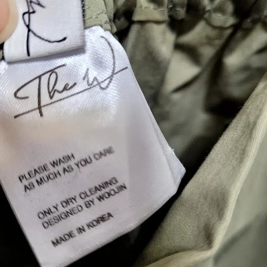 [BUNJANG] Wide Pleated Cotton Pants / 면 앞주름  와이드 팬츠