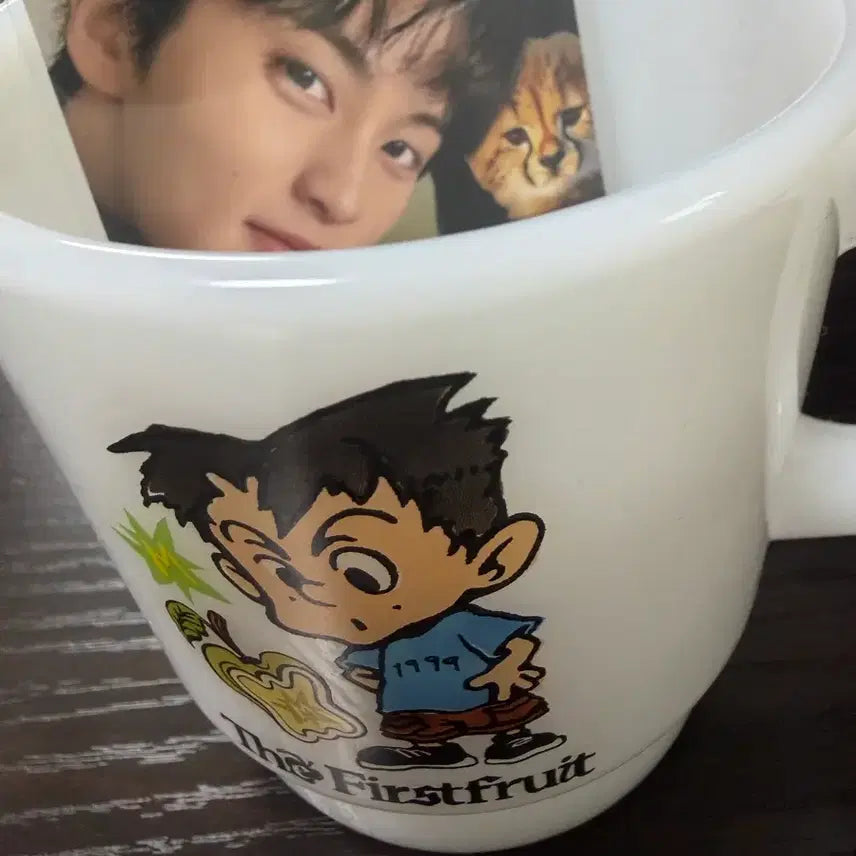 [BUNJANG] NCT Mark MD Cup + Photocard / 마크 md 컵 + 포카