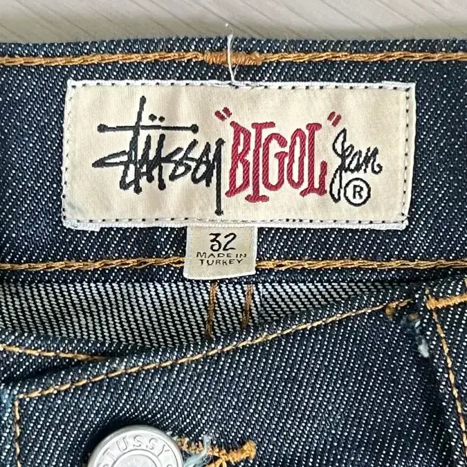[SOLD OUT] 스투시 빅 올 쇼츠 인디고 32 실착 3회
