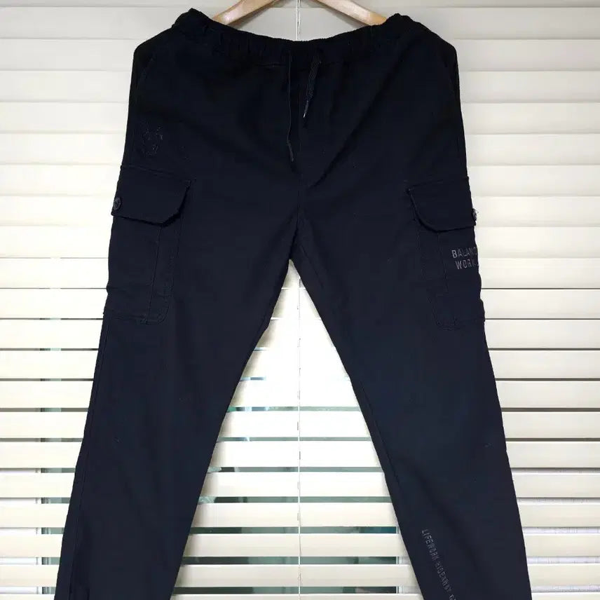 [BUNJANG] LifeWork Black Cargo Jogger Pants M / 라이프워크 블랙 카고 조거팬츠 M