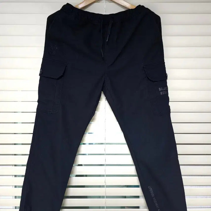 [BUNJANG] LifeWork Black Cargo Jogger Pants M / 라이프워크 블랙 카고 조거팬츠 M