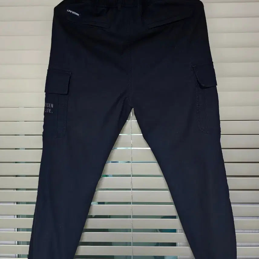 [BUNJANG] LifeWork Black Cargo Jogger Pants M / 라이프워크 블랙 카고 조거팬츠 M
