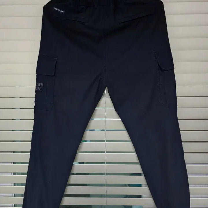 [BUNJANG] LifeWork Black Cargo Jogger Pants M / 라이프워크 블랙 카고 조거팬츠 M