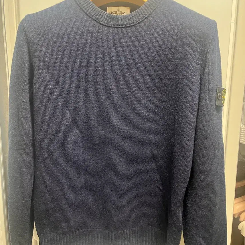 [BUNJANG] Stone Island Junior Lambswool Knit Sweater / 스톤아일랜드 주니어 램스울 니트 12A
