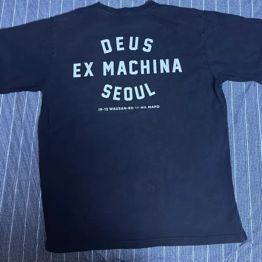 [BUNJANG] Deus Ex Machina Short Sleeve T-shirt / 데우스 엑스 마키나 반팔