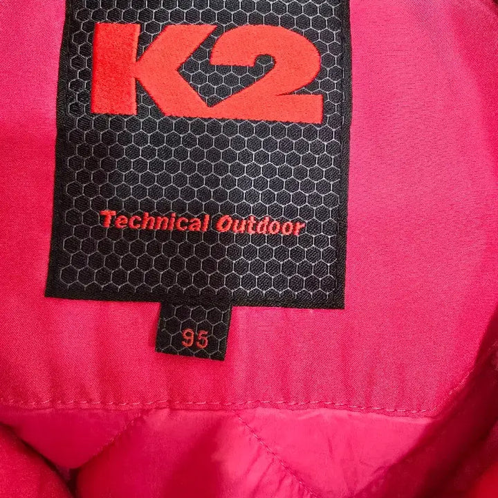 [BUNJANG] K2 Pink Hooded Gore-Tex Lightweight Padding Jacket (Size 66) / k2 진핑크 후드 고어텍스 패딩점퍼66