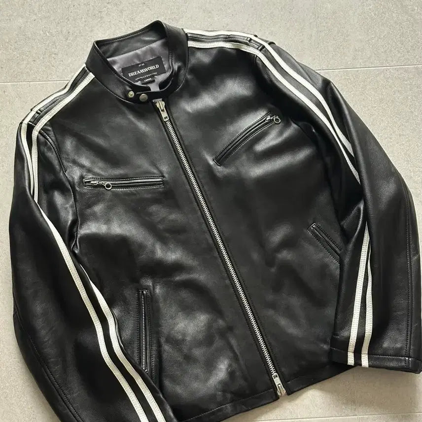 [BUNJANG] Dream World LemSkin Rider Jacket / (L , 방예담 착용 ) 드림월드 렘스킨 라이더 자켓
