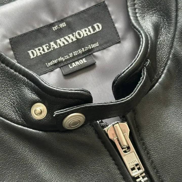[BUNJANG] Dream World LemSkin Rider Jacket / (L , 방예담 착용 ) 드림월드 렘스킨 라이더 자켓