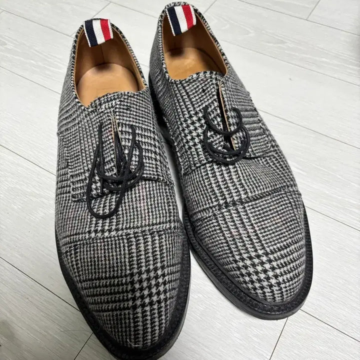 [BUNJANG] Thom Browne Check Derby Shoes 270mm / 톰브라운 체크 구두 더비슈즈 270