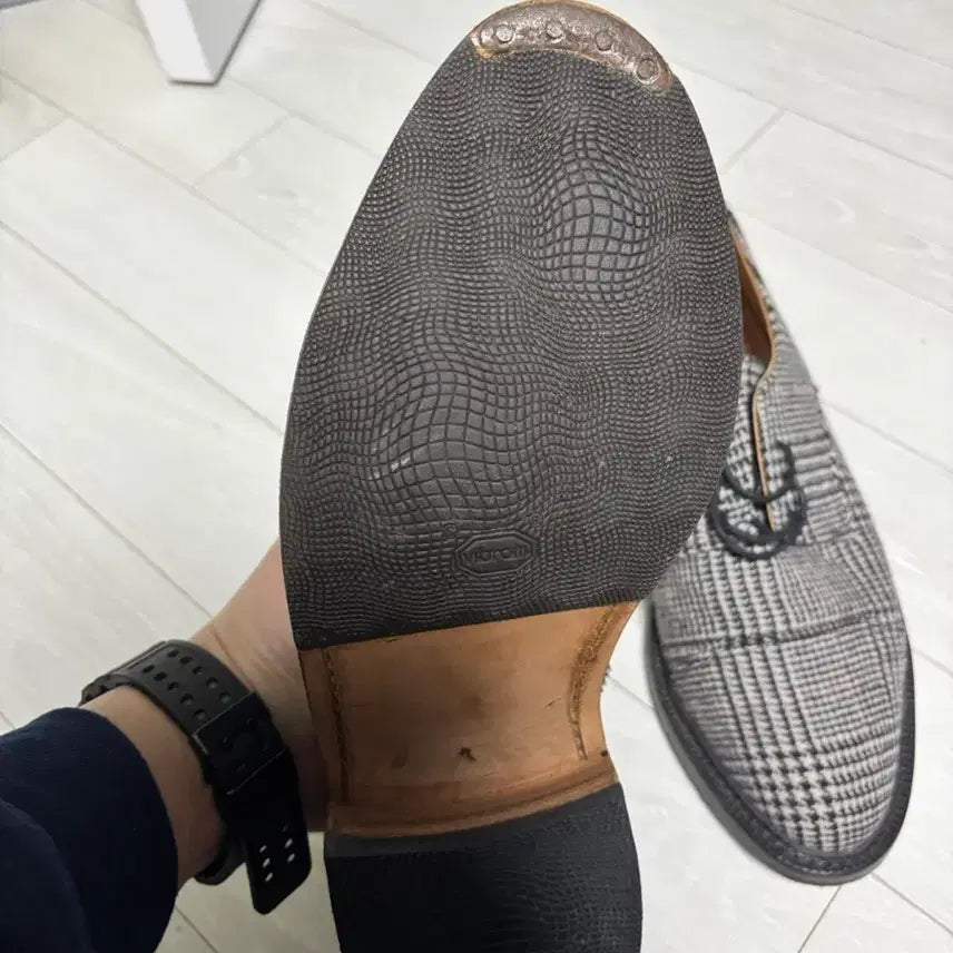 [BUNJANG] Thom Browne Check Derby Shoes 270mm / 톰브라운 체크 구두 더비슈즈 270