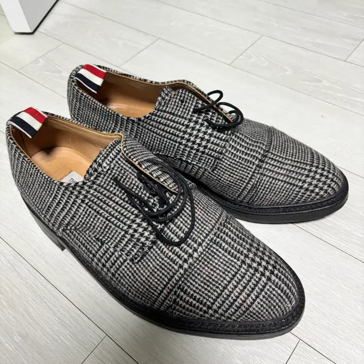 [BUNJANG] Thom Browne Check Derby Shoes 270mm / 톰브라운 체크 구두 더비슈즈 270