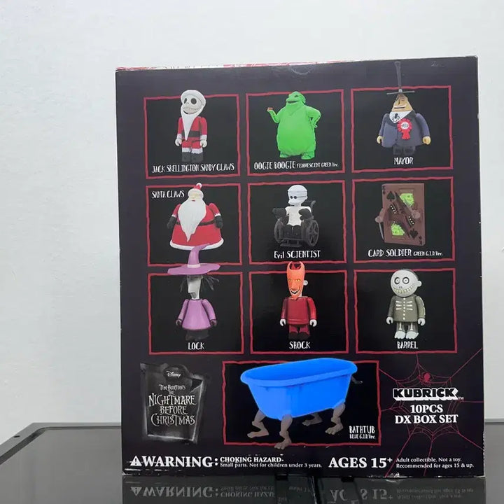 [BUNJANG] Medicom Toy The Nightmare Before Christmas 10pcs Limited Edition Figure / 한정판  메디콤토이 크리스마스의 악몽 10pcs
