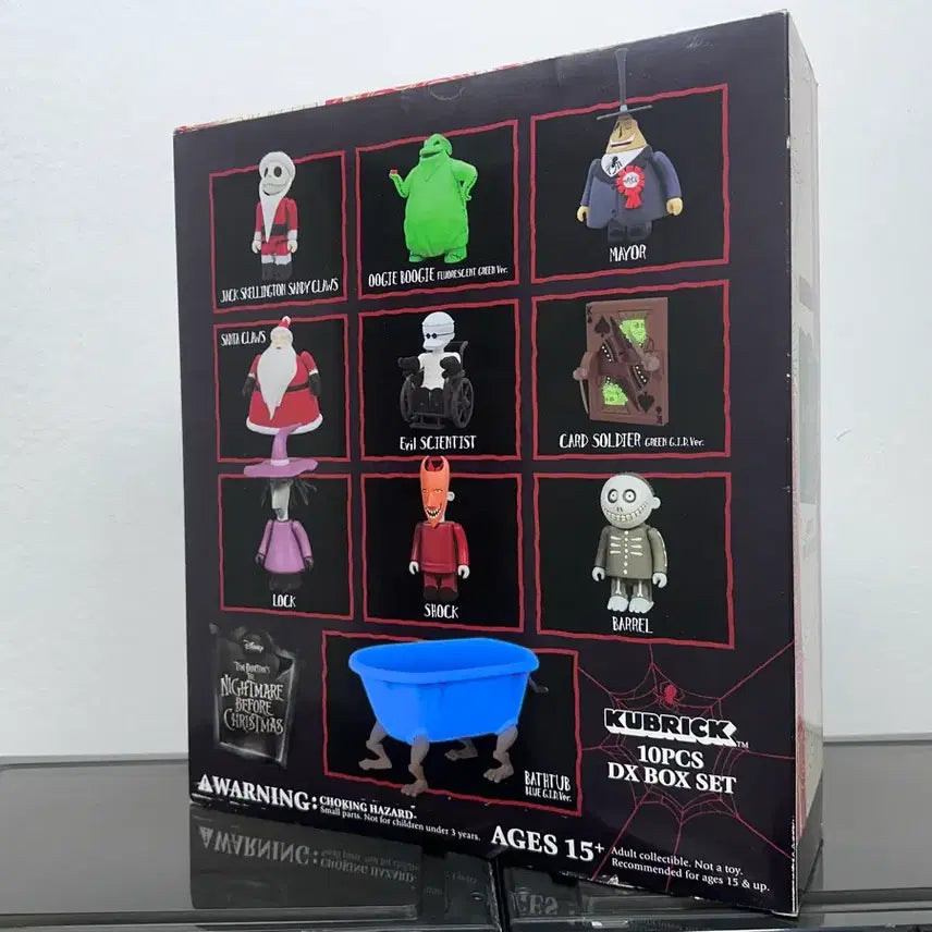 [BUNJANG] Medicom Toy The Nightmare Before Christmas 10pcs Limited Edition Figure / 한정판  메디콤토이 크리스마스의 악몽 10pcs