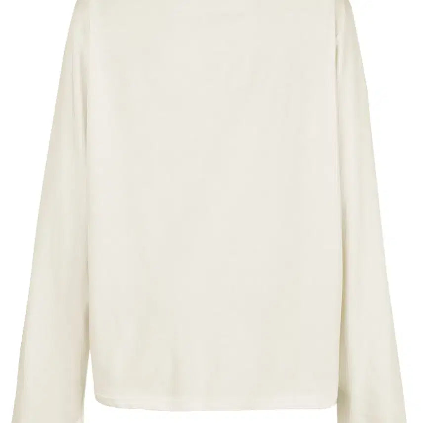 [BUNJANG] SERIC Heart Boat Neck Top - Ivory / 세릭 하트 보트넥 탑 아이보리 HEART BOAT NECK TOP