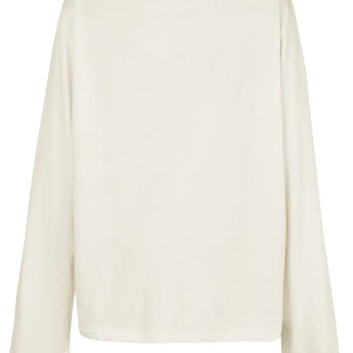 [BUNJANG] SERIC Heart Boat Neck Top - Ivory / 세릭 하트 보트넥 탑 아이보리 HEART BOAT NECK TOP