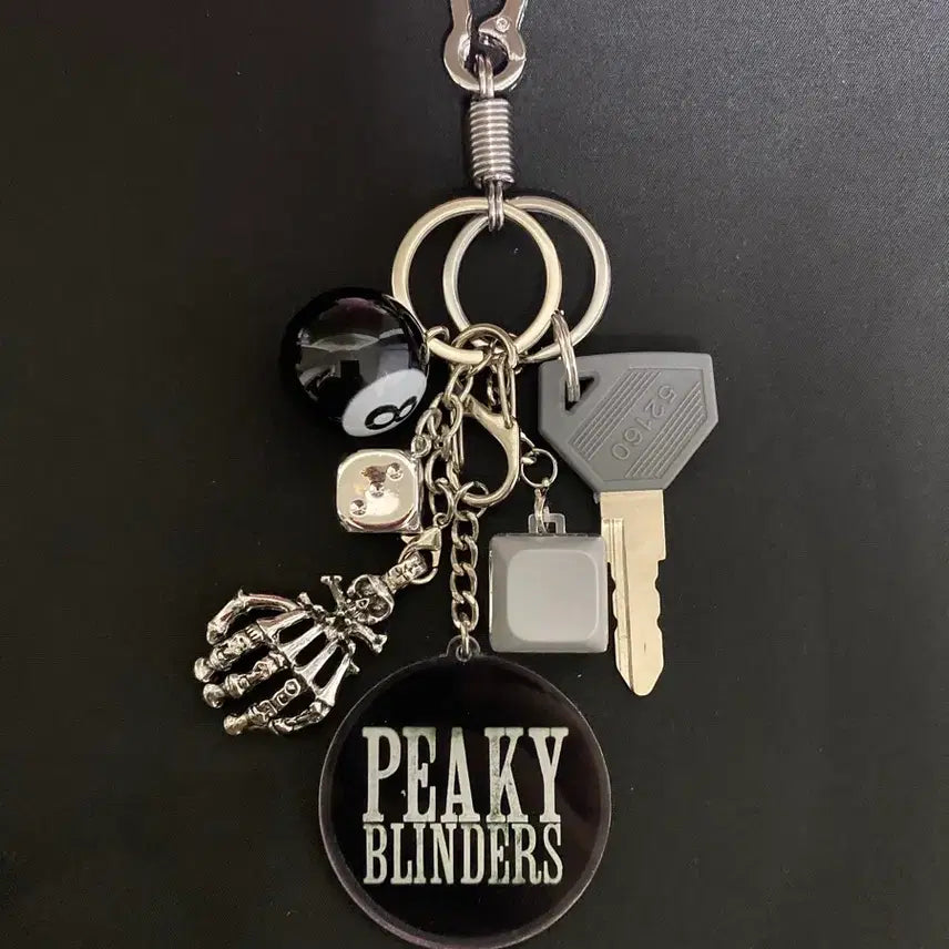[BUNJANG] Peaky Blinders Multi Charm Keyring / 피키 블라인더스 멀티 참 키링