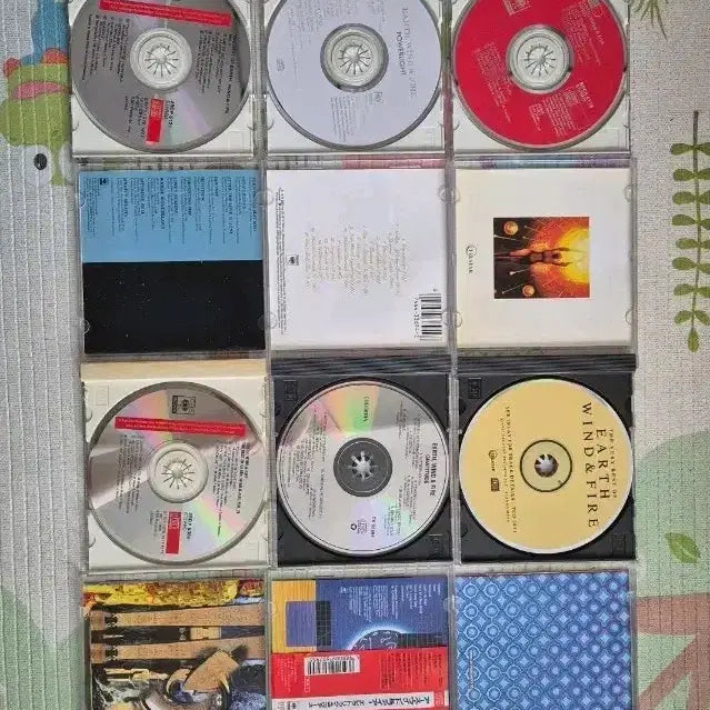 [BUNJANG] Earth, Wind &amp; Fire CD Album Collection / 어스윈드앤파이어 Earth, Wind, and Fire CD 음반 모음