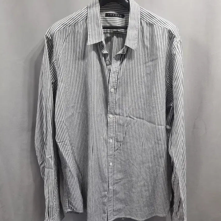 [BUNJANG] Theory Striped Button-Down Shirt / Theory 씨어리 스트라이프 남방 셔츠