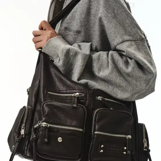 [BUNJANG] Black Purple Bag / 블랙퍼플 가방