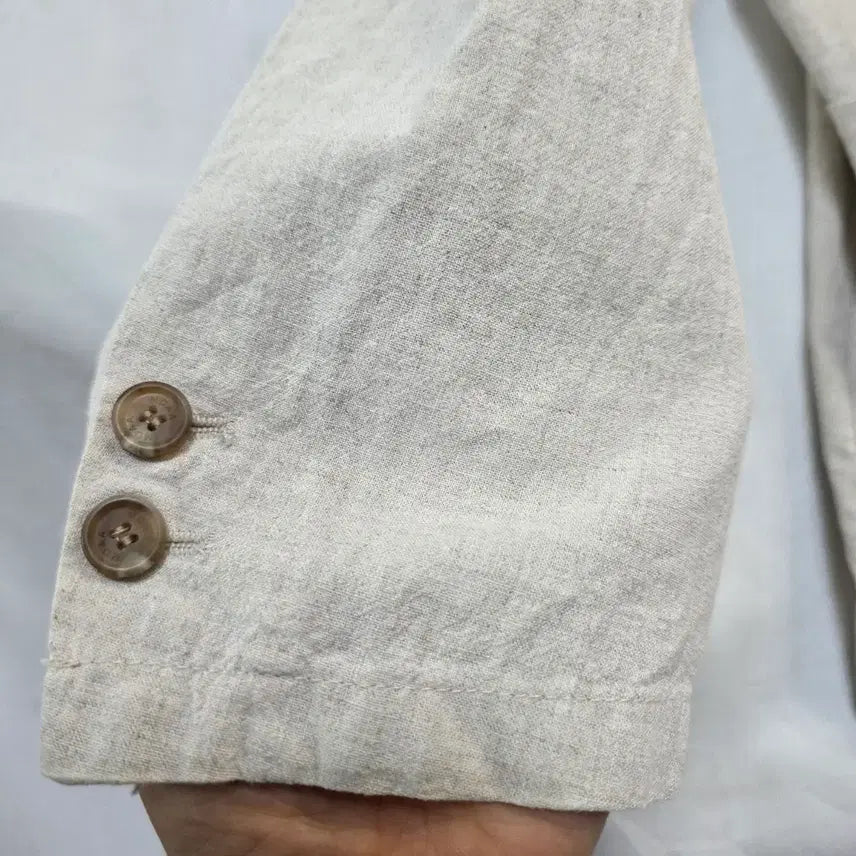 [BUNJANG] Moa Beige Linen Men&