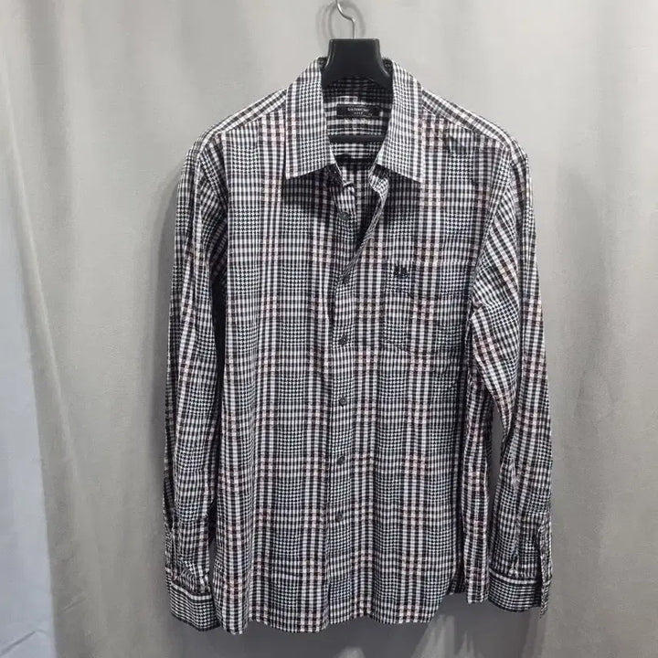 [BUNJANG] Lee Dong Soo Check Pattern Shirt / 이동수  체크 남방 100
