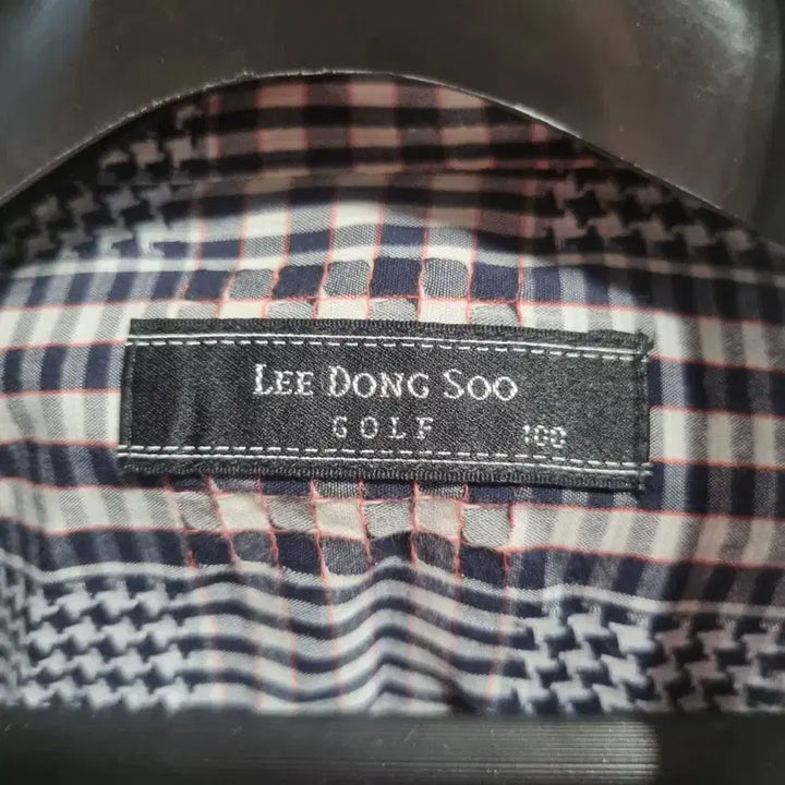 [BUNJANG] Lee Dong Soo Check Pattern Shirt / 이동수  체크 남방 100