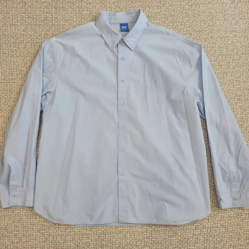 [BUNJANG] FRIE Sky Blue Shirt L / 프라이 스카이블루 셔츠 L