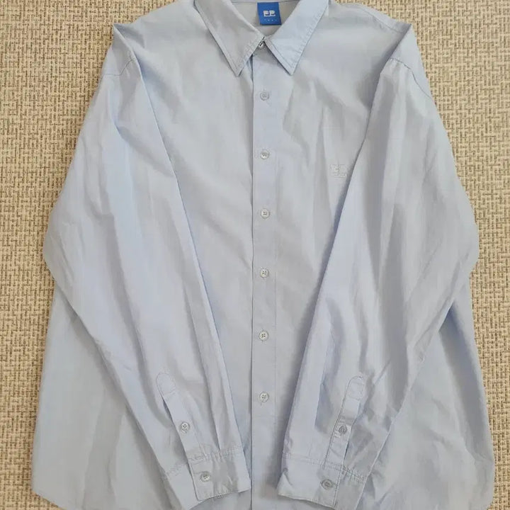 [BUNJANG] FRIE Sky Blue Shirt L / 프라이 스카이블루 셔츠 L