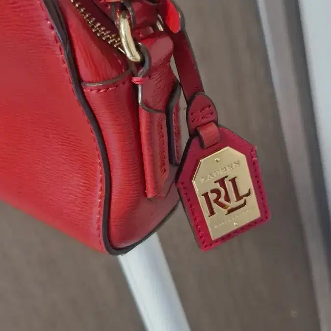 [BUNJANG] Ralph Lauren Red Mini Crossbody Bag / 랄프로렌 레드 미니크로스백 22x13x4