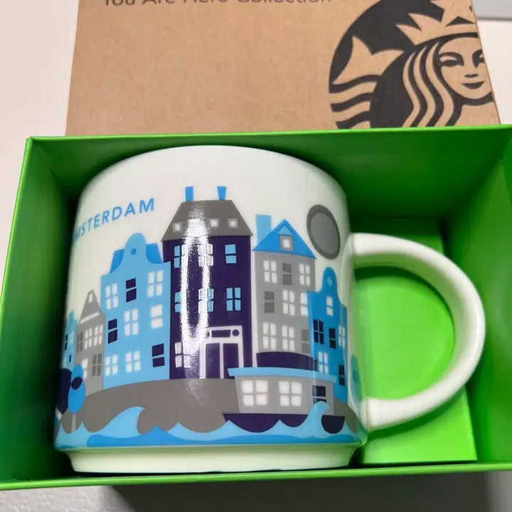 [BUNJANG] Starbucks You Are Here Amsterdam City Mug / 스타벅스 유아히어 You Are Here  암스테르담 시티컵 머그컵