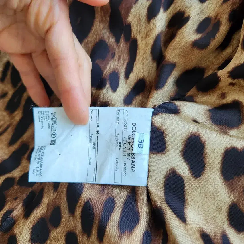 [SOLD OUT] 돌체앤가바나 블랙 트렌치 코트 38