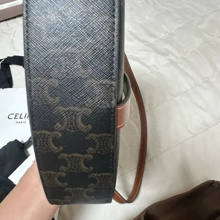 [BUNJANG] Celine Tabu Mini Shoulder Bag / 셀린느 타부백 미니
