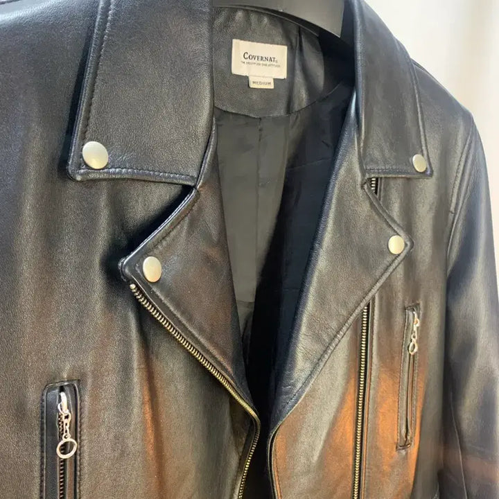 [BUNJANG] COVERNAT Rider Jacket - Lambskin / COVERNAT  Rider Jacket 양가죽 미듐