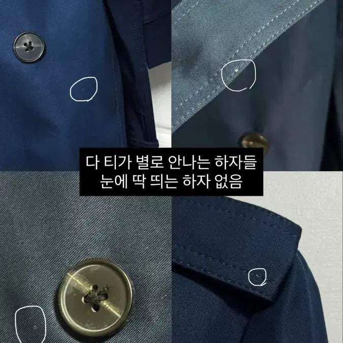 [BUNJANG] Tommy Hilfiger Trench Coat - Navy - New / [정가 40만원대] (새상품) 타미힐피거 트렌치코트