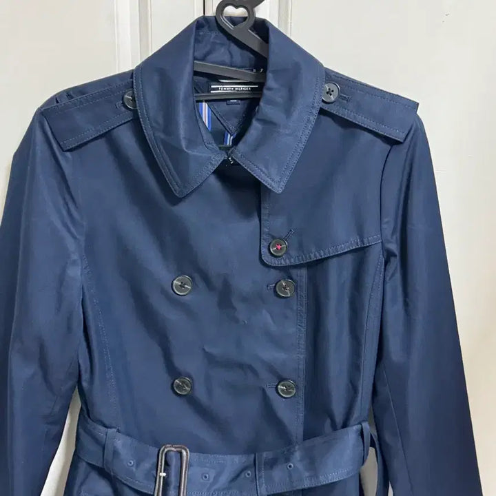 [BUNJANG] Tommy Hilfiger Trench Coat - Navy - New / [정가 40만원대] (새상품) 타미힐피거 트렌치코트