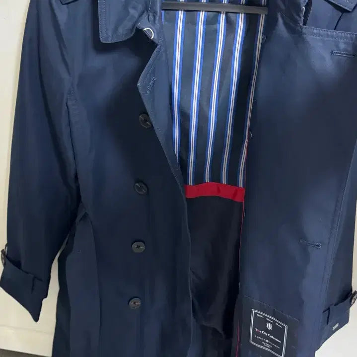 [BUNJANG] Tommy Hilfiger Trench Coat - Navy - New / [정가 40만원대] (새상품) 타미힐피거 트렌치코트
