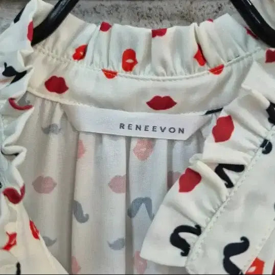 [BUNJANG] Lenibon White Polka Dot Long Dress with Frill Collar / 레니본화이트 땡땡이55 롱원피스 프릴카라