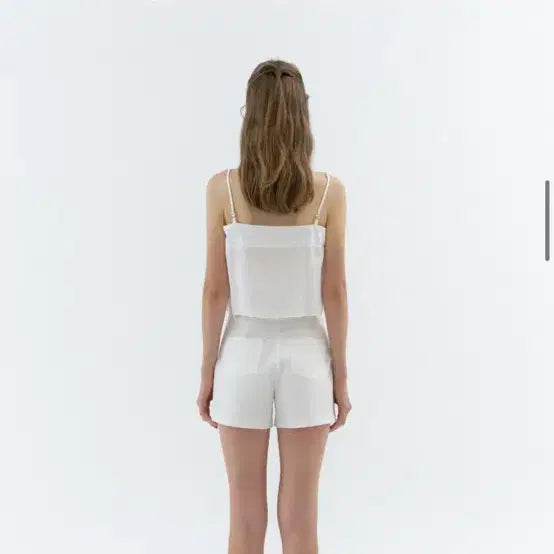 [SOLD OUT] 새상품)르베인 Kitten sleeveless blouse(Ivory)M