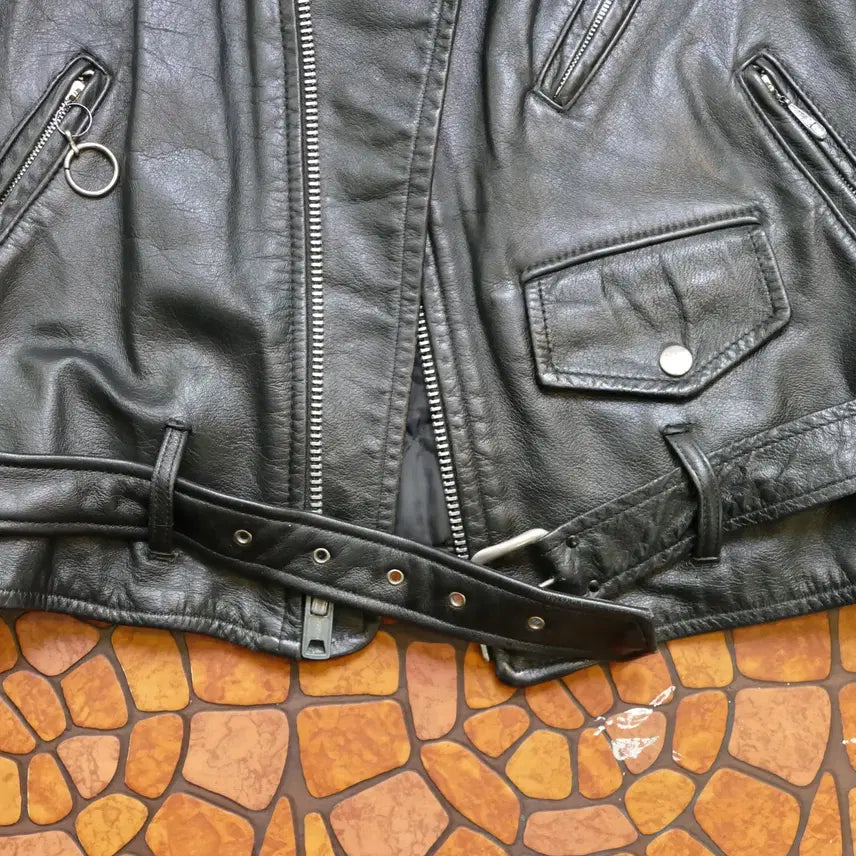[BUNJANG] COOPER Double Riders Leather Jacket / [L] Made in U.S.A 쿠퍼 COOPER 더블 라이더 자켓