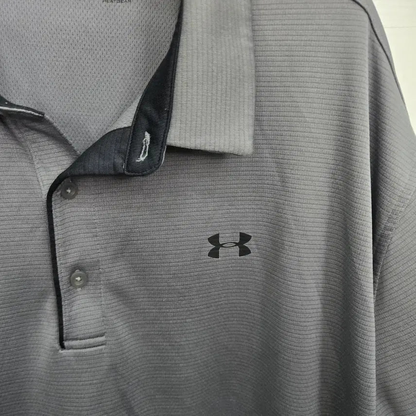 [SOLD OUT] 3XL,115 )) UNDER ARMOUR 언더아머 카라 반팔티셔츠!