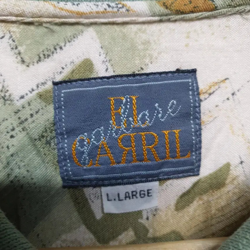 [BUNJANG] El Garril Rayon Short Sleeve Shirt / El Garril 반팔 레이온 셔츠