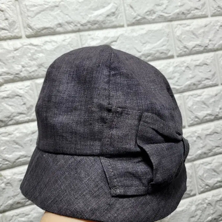 [BUNJANG] Linen Bucket Hat / 미사용 린넨 벙거지 모자