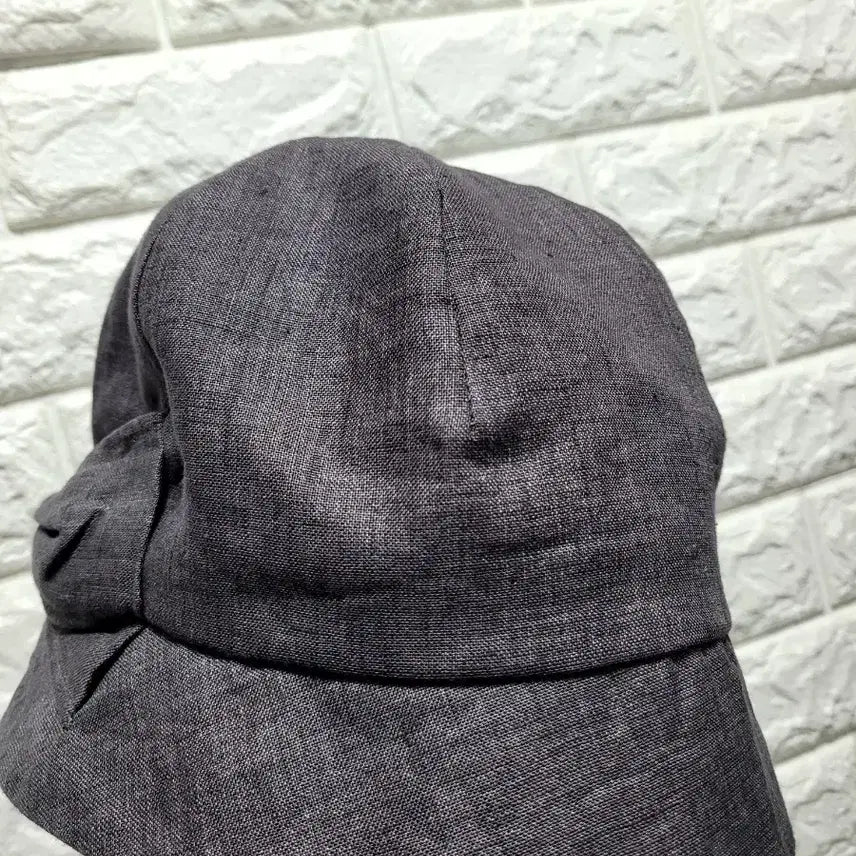 [BUNJANG] Linen Bucket Hat / 미사용 린넨 벙거지 모자