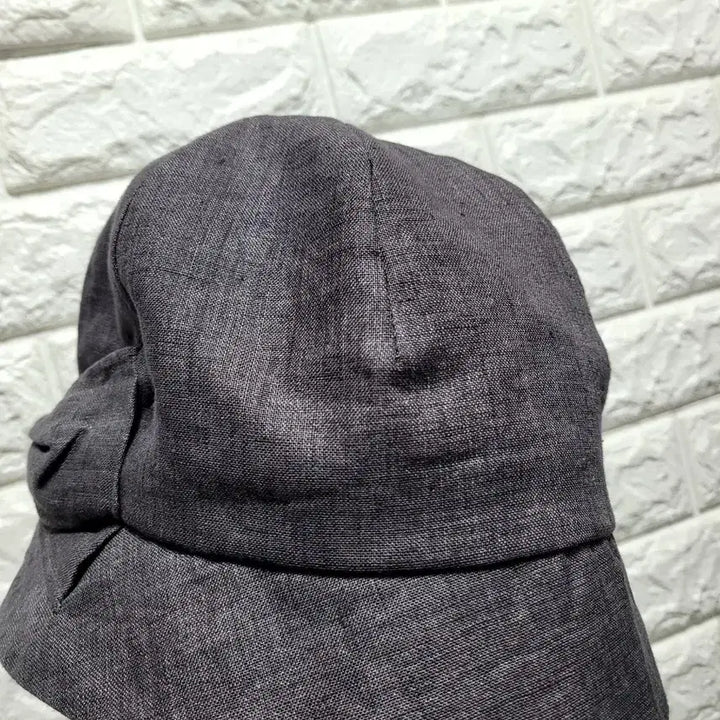 [BUNJANG] Linen Bucket Hat / 미사용 린넨 벙거지 모자