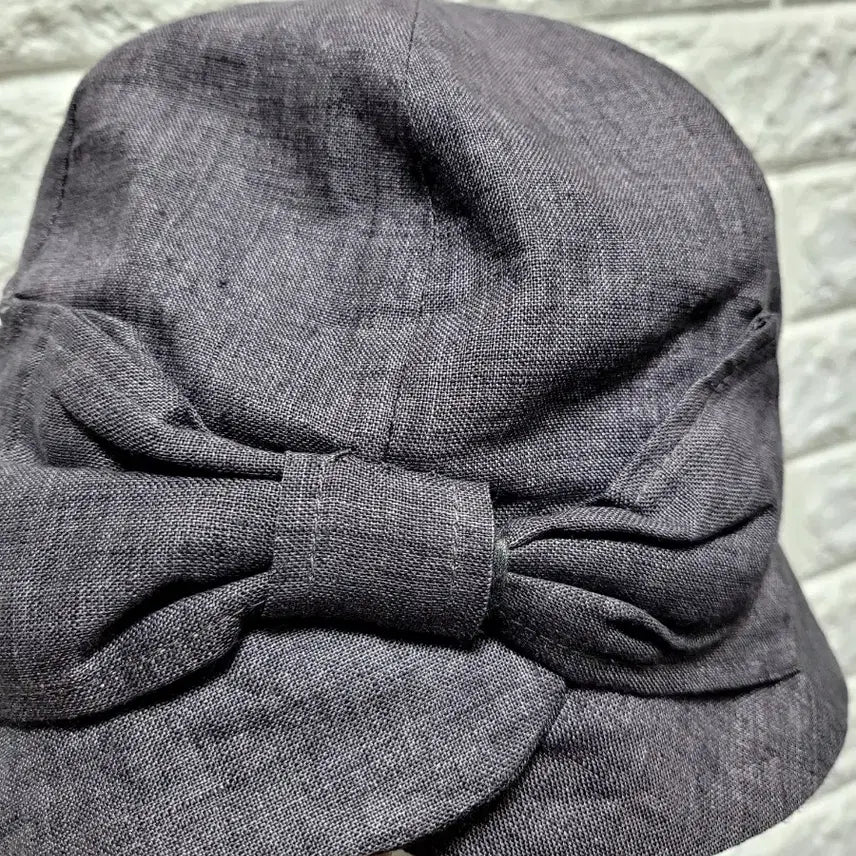 [BUNJANG] Linen Bucket Hat / 미사용 린넨 벙거지 모자