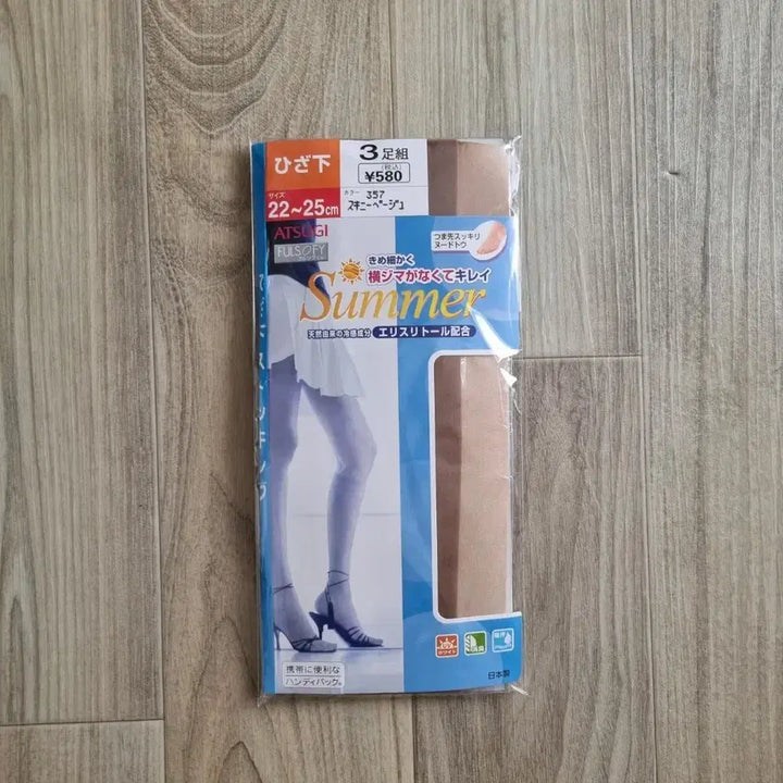 [BUNJANG] Atsugi 3-Pack Summer High Socks Stockings / 일본수입 아츠기 펄소피 썸머 하이삭스 스타킹 3족 일괄