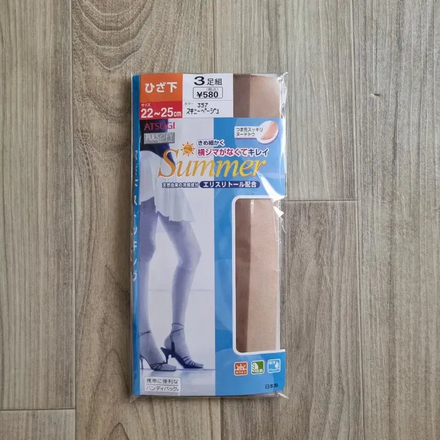 [BUNJANG] Atsugi 3-Pack Summer High Socks Stockings / 일본수입 아츠기 펄소피 썸머 하이삭스 스타킹 3족 일괄