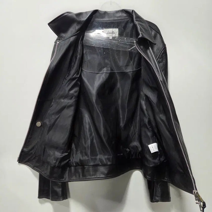 [BUNJANG] LIBERE Leather Jacket / LIBERE 블랙 소가죽 레더 자켓 2 26041701